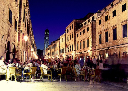 Dubrovnik, Rue Stradun 