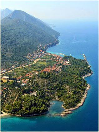 Trpanj, peninsula Peljesac, Croatia